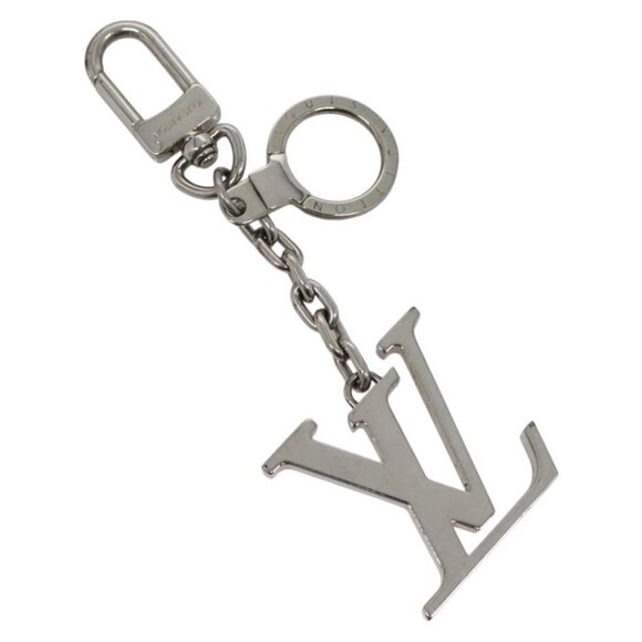 LOUIS VUITTON Porte Cre Printed initials LV Charm metal M65071 LV Auth 133011 - Picture 1 of 8
